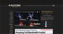 Desktop Screenshot of easternvoltageresearch.com